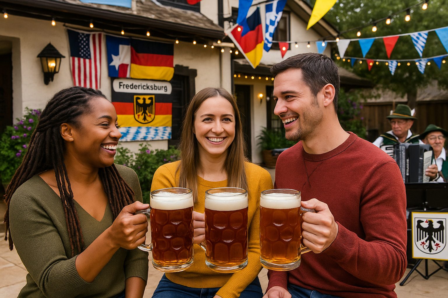 San Antonio fall events Oktoberfest celebration in Fredericksburg
